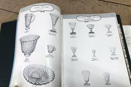 Catalog - 1960 Fostoria Glass Company Fine Table Glassware Catalogue catalog by The Old Grainery (1960, Catalog, catalogue)