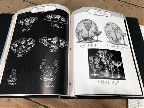 Catalog - 1960 Fostoria Glass Company Fine Table Glassware Catalogue catalog by The Old Grainery (1960, Catalog, catalogue)