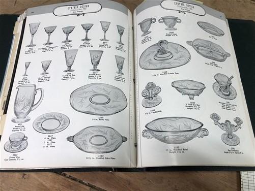 Catalog - 1960 Fostoria Glass Company Fine Table Glassware Catalogue catalog by The Old Grainery (1960, Catalog, catalogue)