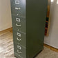 Shaw-Walker Filing Cabinet, Vintage Metal 4 Drawer Green File Cabinet Industrial
