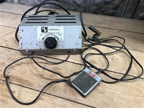 Soldering machine - HR Superior Soldering Machine No 42-553, Vintage Industrial Jewelry Dental Tool, by The Old Grainery (...