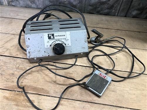 Soldering machine - HR Superior Soldering Machine No 42-553, Vintage Industrial Jewelry Dental Tool, by The Old Grainery (...