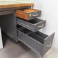 Drafting Table - Industrial Drafting Table, Vintage Hamilton 7' Drafting Work Table with Drawers by The Old Grainery (arch...