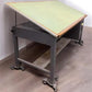 Drafting Table - Industrial Drafting Table, Vintage Hamilton 7' Drafting Work Table with Drawers by The Old Grainery (arch...