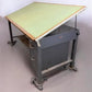 Drafting Table - Industrial Drafting Table, Vintage Hamilton 7' Drafting Work Table with Drawers by The Old Grainery (arch...