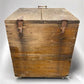 Cooler - Antique Wooden Ice Chest, Ice Box, Galvanized Liner, Farmhouse Primitive Decor by The Old Grainery (Chest Cooler,...