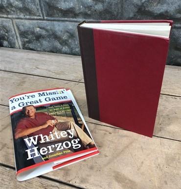 Book - 1999 Whitey Herzog You're Missin a Great Game Signed Copy, Hardcover Dust Jacket by The Old Grainery (1999, autogra...