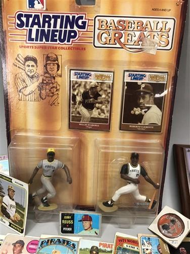 Pittsburgh Pirates Memorabilia Pennant, MLB Baseball Greats Topps Cards Coin