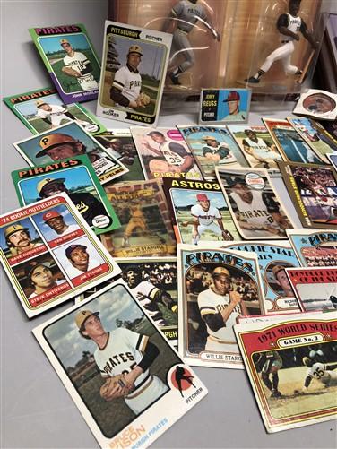 Pittsburgh Pirates Memorabilia Pennant, MLB Baseball Greats Topps Cards Coin