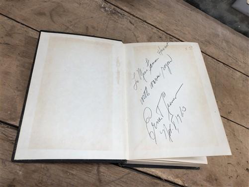 Book - 1963 Science and History First Edition Signed by Cuneo, WWI Era OSS Intelligence by The Old Grainery (1963, Cuneo,...