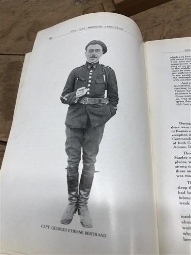 1920 The Fort Sheridan Officers Training Camps Adams Girton, WWI Era Training