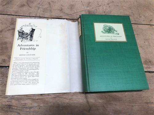 Set of books - 1906-1925 David Grayson Hardback Lot, Adventures in Contentment Friendship More by The Old Grainery (1906 t...