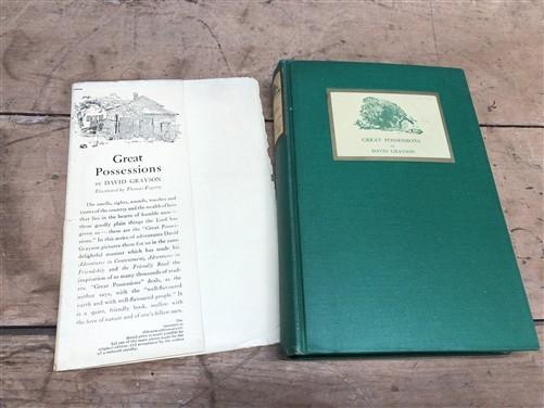 Set of books - 1906-1925 David Grayson Hardback Lot, Adventures in Contentment Friendship More by The Old Grainery (1906 t...