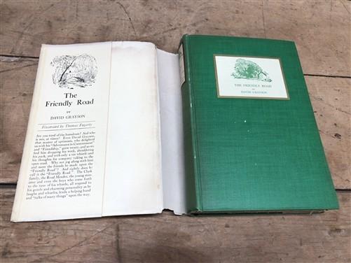 Set of books - 1906-1925 David Grayson Hardback Lot, Adventures in Contentment Friendship More by The Old Grainery (1906 t...