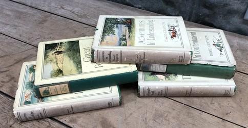 Set of books - 1906-1925 David Grayson Hardback Lot, Adventures in Contentment Friendship More by The Old Grainery (1906 t...
