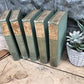 1903 Henry Fielding, 5 Volumes, Antique Hardback, Duplicate Copies Vol I, II