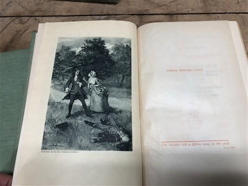 1903 Henry Fielding, 5 Volumes, Antique Hardback, Duplicate Copies Vol I, II