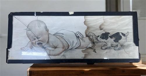 Charles Twelvetrees The Five Senses Illustration Art 1917, Vintage Baby Art