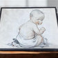 Charles Twelvetrees The Five Senses Illustration Art 1917, Vintage Baby Art