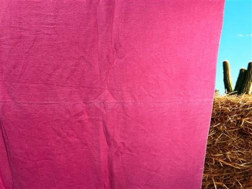 Mexican Wool Blanket w/ Greek Key Design, Vintage Southwestern Woven Textile