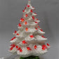 lighted table top christmas tree - Ceramic Light Up Christmas Tree, 16 Inch White w/ Red Birds Holiday Decor by The Old Gr...