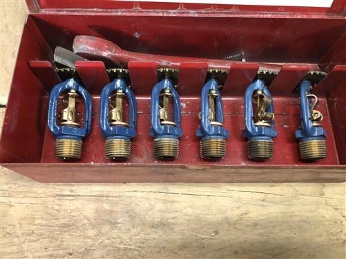 Sprinkler heads - Viking Fire Sprinkler Heads, Vintage Rasco 701A Model G286F 141C Replacements by The Old Grainery (701A,...