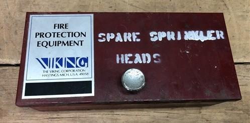 Sprinkler heads - Viking Fire Sprinkler Heads, Vintage Rasco 701A Model G286F 141C Replacements by The Old Grainery (701A,...