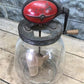 Butter churn - Dazey Butter Churn, Vintage 8 Quart, Red Football No 8 Tulip Glass Wood Paddle by The Old Grainery (8 quart...