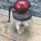Butter churn - Dazey Butter Churn, Vintage 8 Quart, Red Football No 8 Tulip Glass Wood Paddle by The Old Grainery (8 quart...