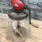 Butter churn - Dazey Butter Churn, Vintage 8 Quart, Red Football No 8 Tulip Glass Wood Paddle by The Old Grainery (8 quart...