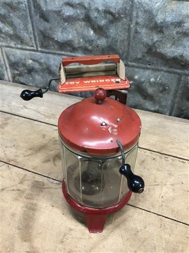 toy wash machine - Wolverine Washing Machine Wringer Washer Toy, Vintage Child's Toy by The Old Grainery (1940s, child pla...