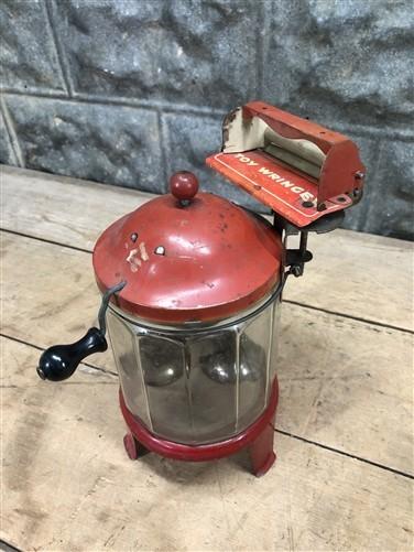 toy wash machine - Wolverine Washing Machine Wringer Washer Toy, Vintage Child's Toy by The Old Grainery (1940s, child pla...