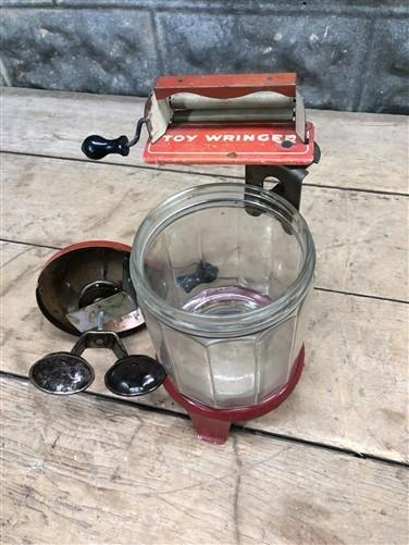 toy wash machine - Wolverine Washing Machine Wringer Washer Toy, Vintage Child's Toy by The Old Grainery (1940s, child pla...