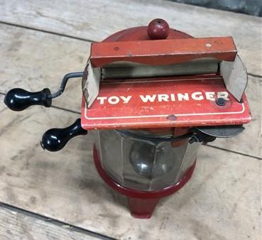 toy wash machine - Wolverine Washing Machine Wringer Washer Toy, Vintage Child's Toy by The Old Grainery (1940s, child pla...