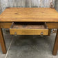Writing desk - Arts & Crafts Mission Style Writing Desk, Vintage Oak Table with 1 Drawer by The Old Grainery (arts and cra...