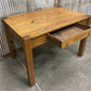 Writing desk - Arts & Crafts Mission Style Writing Desk, Vintage Oak Table with 1 Drawer by The Old Grainery (arts and cra...