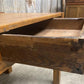 Writing desk - Arts & Crafts Mission Style Writing Desk, Vintage Oak Table with 1 Drawer by The Old Grainery (arts and cra...