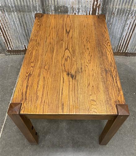Writing desk - Arts & Crafts Mission Style Writing Desk, Vintage Oak Table with 1 Drawer by The Old Grainery (arts and cra...
