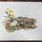 Art & Collectibles > Prints > Lithographs - 4 Maryrose Wampler Signed Prints, 11x14, Daisy Mum, Goldenrod, Camellia, Lilie...