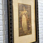 Lithograph - Antique Queen Louise of Prussia 1879 Lithograph Framed, Ornate Ebonized Frame by The Old Grainery (1879 litho...