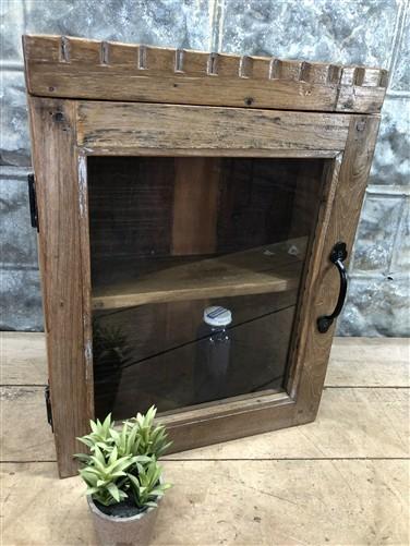 Medicine Cabinet - Medicine Cabinet, Vintage Wood Display Case, Wall Mount Cupboard, Shadow Box BMI by The Old Grainery (c...