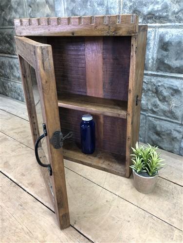 Medicine Cabinet - Medicine Cabinet, Vintage Wood Display Case, Wall Mount Cupboard, Shadow Box BMI by The Old Grainery (c...