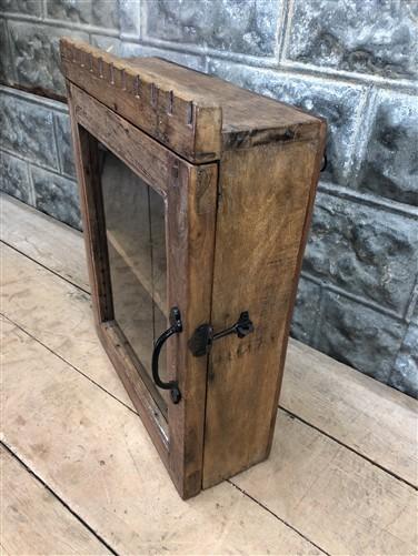 Medicine Cabinet - Medicine Cabinet, Vintage Wood Display Case, Wall Mount Cupboard, Shadow Box BMI by The Old Grainery (c...