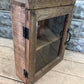 Medicine Cabinet - Medicine Cabinet, Vintage Wood Display Case, Wall Mount Cupboard, Shadow Box BMI by The Old Grainery (c...