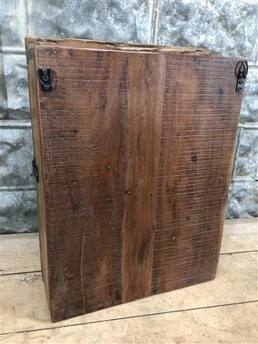 Medicine Cabinet - Medicine Cabinet, Vintage Wood Display Case, Wall Mount Cupboard, Shadow Box BMI by The Old Grainery (c...