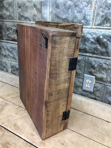 Medicine Cabinet - Medicine Cabinet, Vintage Wood Display Case, Wall Mount Cupboard, Shadow Box BMI by The Old Grainery (c...