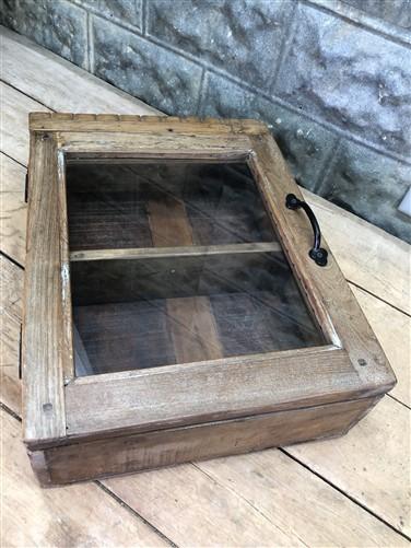 Medicine Cabinet - Medicine Cabinet, Vintage Wood Display Case, Wall Mount Cupboard, Shadow Box BMI by The Old Grainery (c...
