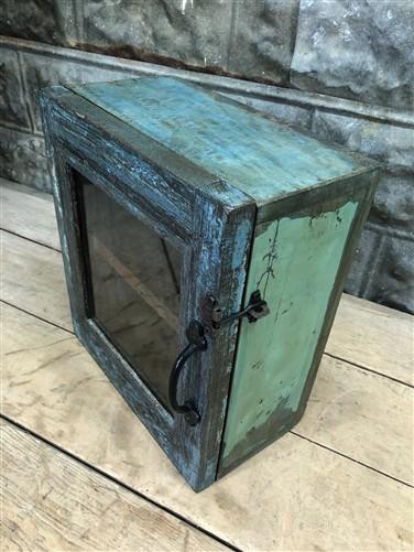 Medicine Cabinet - Medicine Cabinet, Vintage Wood Display Case, Wall Mount Cupboard, Shadow Box BMJ by The Old Grainery (1...