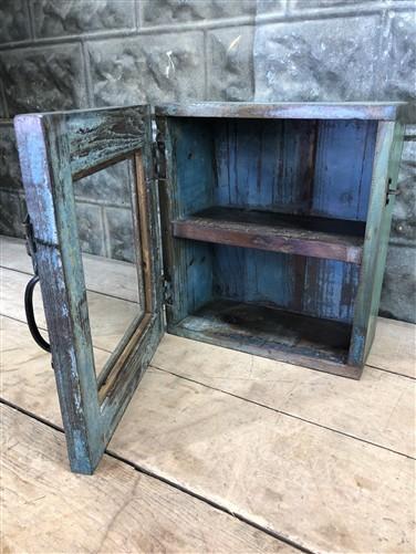 Medicine Cabinet - Medicine Cabinet, Vintage Wood Display Case, Wall Mount Cupboard, Shadow Box BMJ by The Old Grainery (1...
