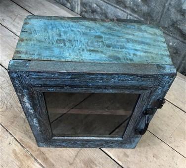 Medicine Cabinet - Medicine Cabinet, Vintage Wood Display Case, Wall Mount Cupboard, Shadow Box BMJ by The Old Grainery (1...
